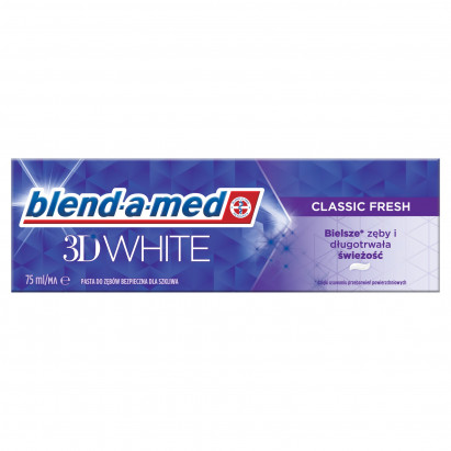 Blend-a-med 3D White Classic Fresh Pasta do zębów 75ml