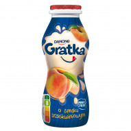 Gratka Produkt mleczny o smaku brzoskwiniowym 170 g