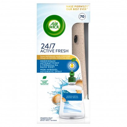 Air Wick Active Fresh Odświeżacz automatyczny morska bryza 228 ml