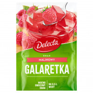 Delecta Galaretka smak malinowy 70 g