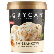 Grycan Lody śmietankowe z sosem karmelowym 480 ml