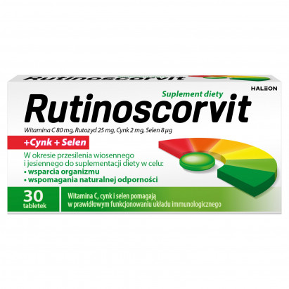 Rutinoscorvit Suplement diety 6 g (30 x 200 mg)
