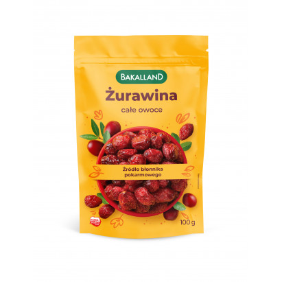 Żurawina 100g Bakalland