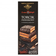 Kopernik Z serca fabryki Torcik piernikowy w deserowej czekoladzie nadzienie owocowe 180 g
