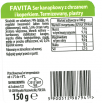 Mlekovita Favita Ser kanapkowy z chrzanem i koperkiem 150g