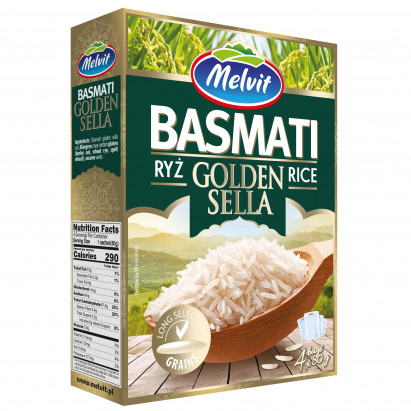 Ryż Basmati Golden Sella 4x80g