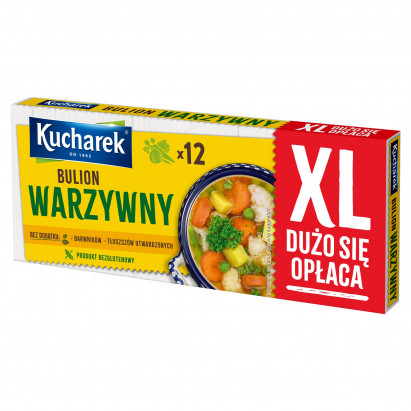 Kucharek Bulion warzywny 120 g (12 x 10 g)