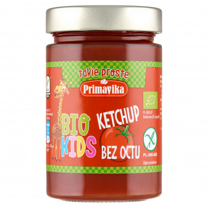 Primavika Bio Kids Ketchup bez octu 315 g
