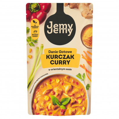 JemyJemy Danie gotowe kurczak curry w orientalnym sosie 360 g