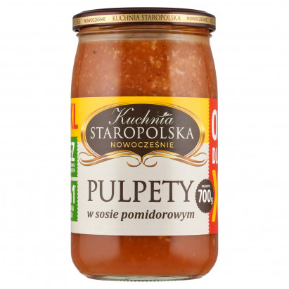 Kuchnia Staropolska Pulpety w sosie pomidorowym 700 g