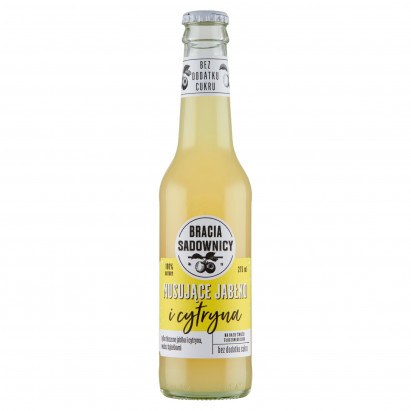Bracia Sadownicy Napój musujące jabłko i cytryna 275 ml