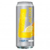 Lech Active Piwo bezalkoholowe o smaku mango i cytryny 500 ml