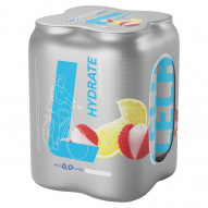Lech Hydrate Piwo bezalkoholowe o smaku liczi i cytryny 2 l (4 x 0,5 l)