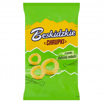 Beskidzkie Chrupki o smaku zielonej cebulki 85 g