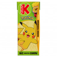 Kubuś Pokémon Napój smak mango marakuja 200 ml