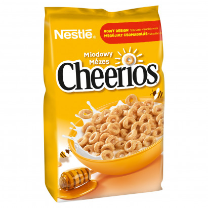 Nestlé Cheerios Zbożowe kółeczka z miodem 450 g