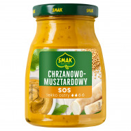 Smak Sos chrzanowo-musztardowy lekko ostry 175 g