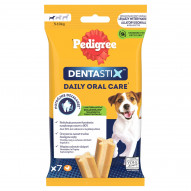 Pedigree DentaStix Karma uzupełniająca dla psów 5-10 kg 110 g (7 sztuk)