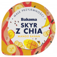 Bakoma Skyr z chia mango banan 150 g