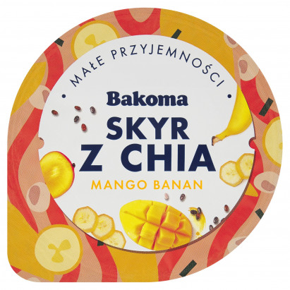 Bakoma Skyr z chia mango banan 150 g