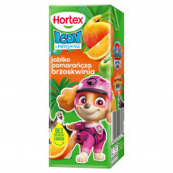 Hortex Leon i Przyjaciele Napój wieloowocowy jabłko pomarańcza brzoskwinia 200 ml