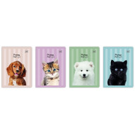 Zeszyt A5 16 kartek kratka Puppy Sign