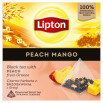 Lipton Discovery Brzoskwinia Mango Czarna herbata z brzoskwinią z Grecji 34 g (20 torebek)
