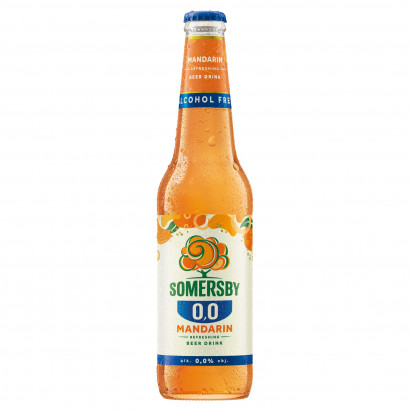 Somersby Bezalkoholowy napój piwny o smaku mandarynki 400 ml