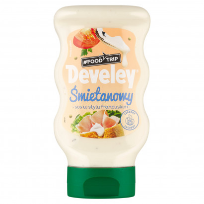Develey Food Trip Śmietanowy sos w stylu francuskim 315 ml