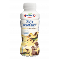 Jogurt pitny Skyr wanilia stracciatella Piątnica 330ml