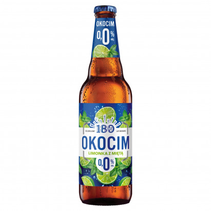 Okocim Mix piwa bezalkoholowego z lemoniadą limonka z miętą 500 ml