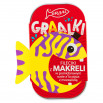 Graal Graalki Fileciki z makreli w pomidorowym sosie a'la pizza z mozzarellą 110 g