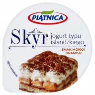 Piątnica Skyr jogurt typu islandzkiego smak mokka tiramisu 150 g