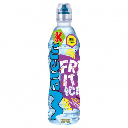Kubuś Waterrr Napój wieloowocowy smak yuzu marakuja z efektem chłodzącym 500 ml