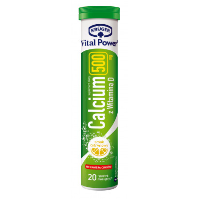 Kruger Witamina musująca Calcium 84g