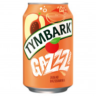 Tymbark Gazzzowany Napój gazowany jabłko brzoskwinia 330 ml