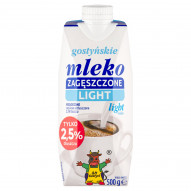SM Gostyń Mleko gostyńskie zagęszczone lekkie 2,5 % 500 g