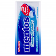Mentos CleanBreath Peppermint Odświeżające pastylki bez cukru 35 g