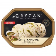 Grycan Lody śmietankowe z pistacjami i sosem pistacjowym 900 ml