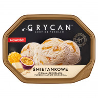 Grycan Lody śmietankowe z białą czekoladą i sosem mango-marakuja 900 ml