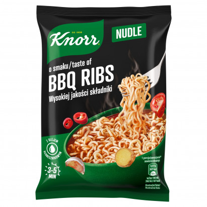 Knorr Nudle o smaku BBQ Ribs 66 g