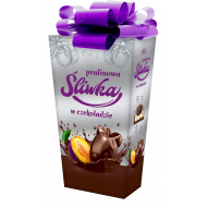 Vobro Pralinowa Śliwka w czekoladzie Prezent 192g (z kokardą)