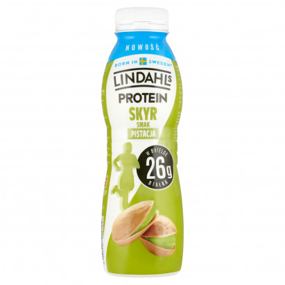 Lindahls Protein Jogurt pitny skyr smak pistacja 380 g