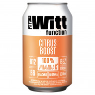 Dr Witt Function Magnesium Wave Gazowany napój owocowy o smaku cytrynowym 330 ml
