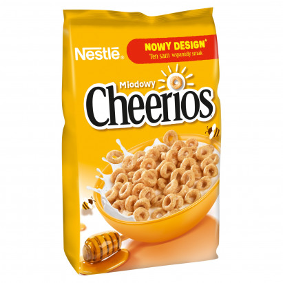 Nestlé Cheerios Zbożowe kółeczka z miodem 450 g