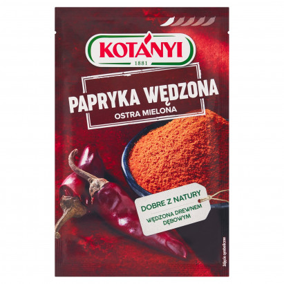 Kotányi Papryka wędzona ostra mielona 22 g