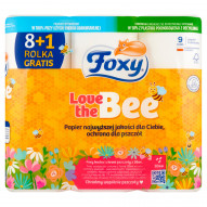 Foxy Love the Bee Papier toaletowy 9 rolek