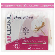 Cleanic Pure Effect Patyczki higieniczne 100 sztuk