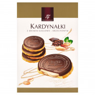 Tago Kardynałki Herbatniki z kremem kakaowo-orzechowym 180 g