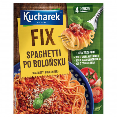 Kucharek Fix spaghetti po bolońsku 41 g